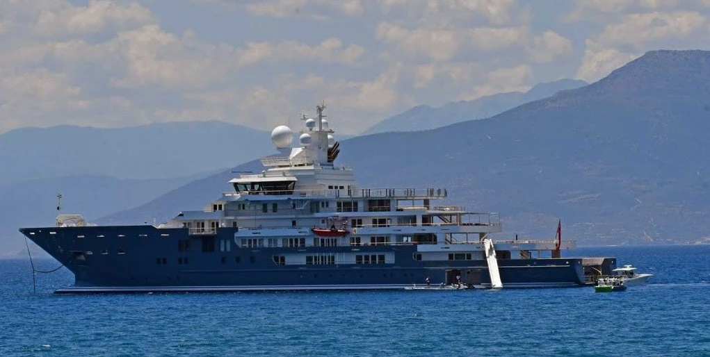 Το γιοτ της απόλυτης χλιδής αγκυροβόλησε στο Ναύπλιο (βίντεο)